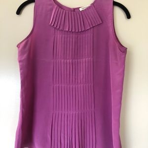 100% silk tank